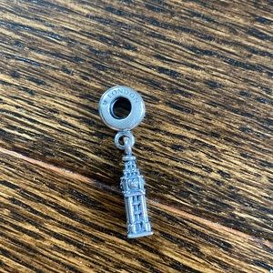 Authentic Pandora Charm Big Ben Dangle Sterling Silver